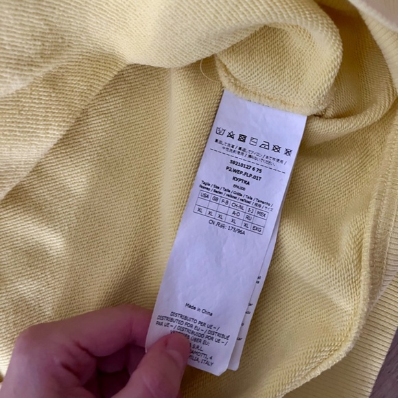 MaxMara Yellow Hoodie - Picture 7 of 8